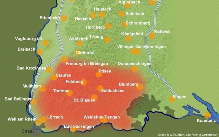 Der Südschwarzwald ...