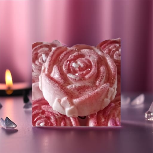 Organo Sporio Hand-Crafted Scented Rose Candles - R118.00