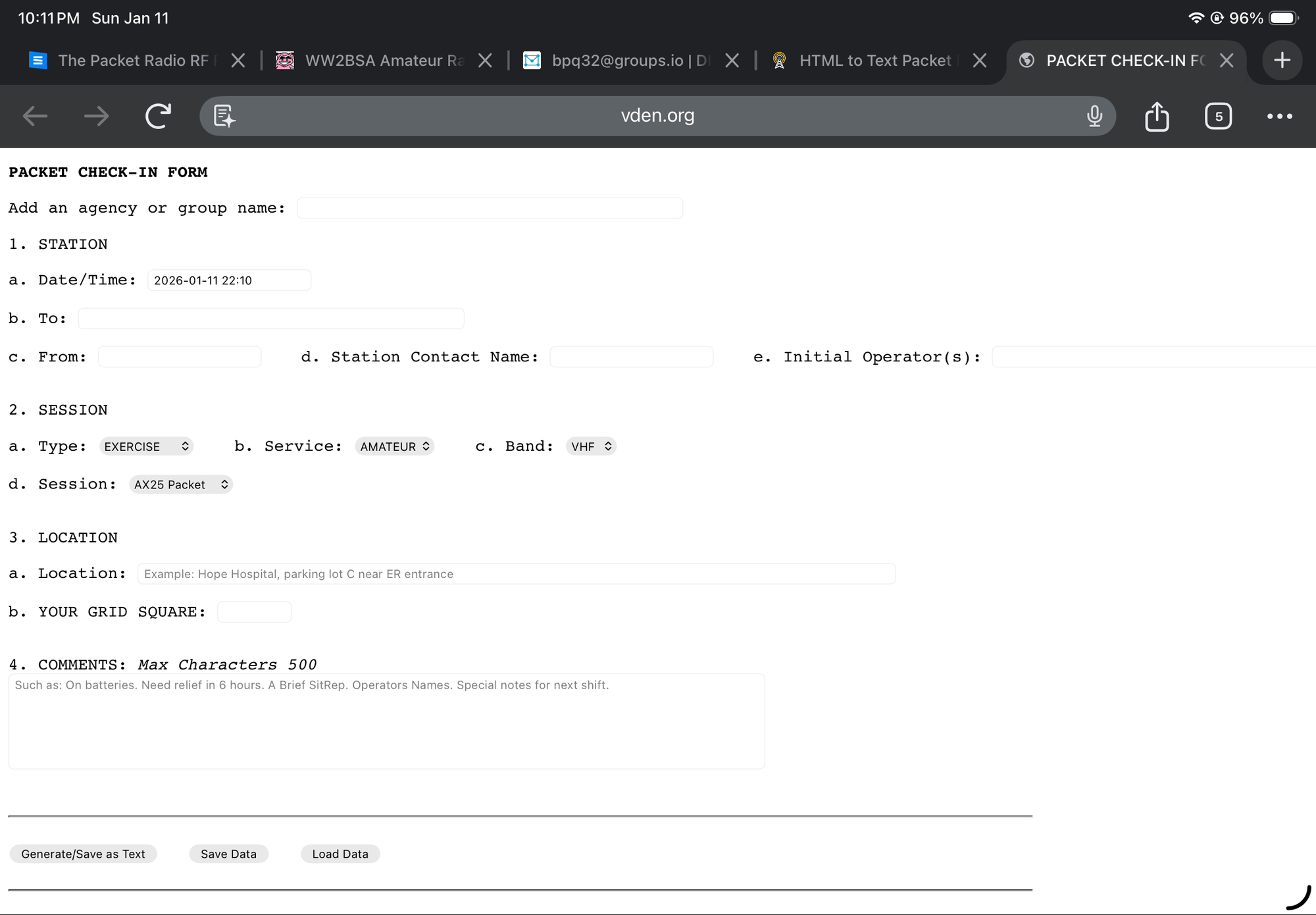 January 2026 PKTNET Instructions