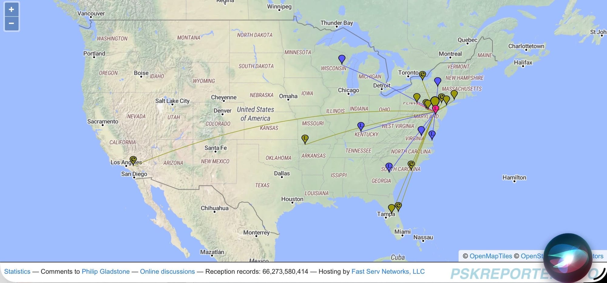 Reporting Packet to PSKReporter