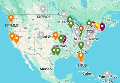 PKTNET Month Results Maps