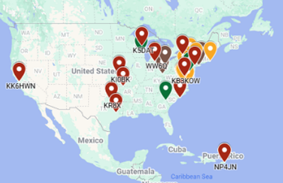 August PKTNET Results (FLmsg)