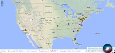 Reporting Packet to PSKReporter