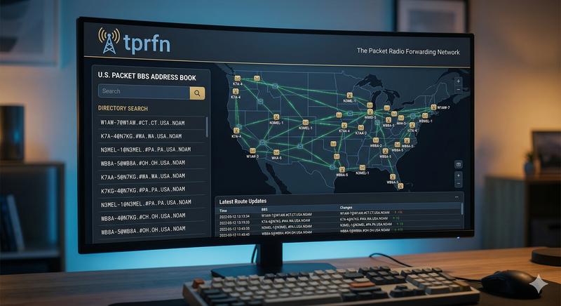 U.S. Packet Home BBS by Callsign