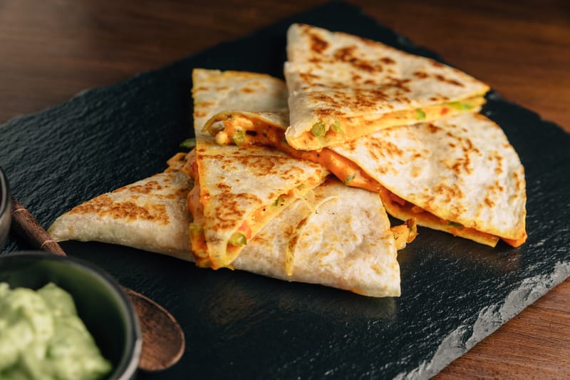 Quesadillas con queso