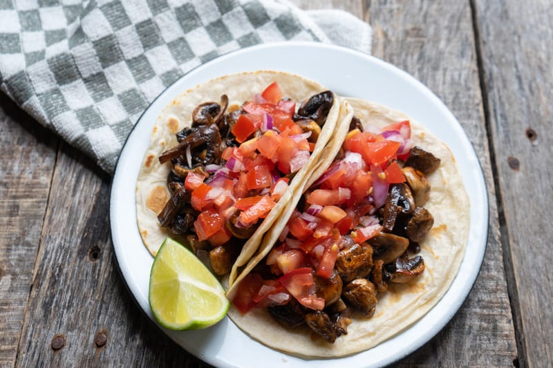 Tacos Champiñones