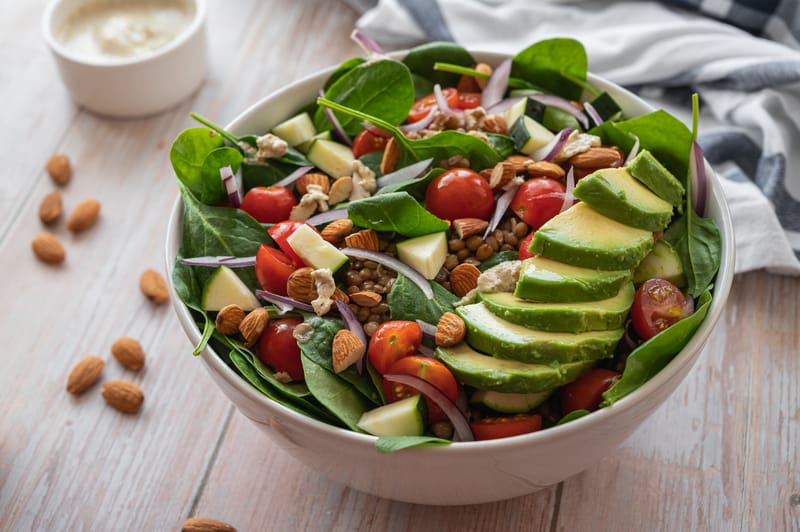 Ensalada de vegetariana
