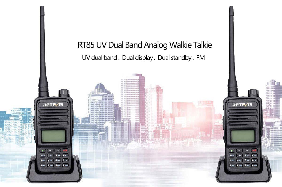 RT85 Full-power FPP Dual Band HAM Radio