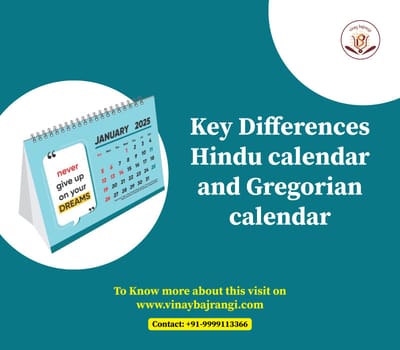 Key Differences between Hindu calendar vs. Gregorian calendar