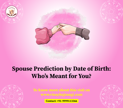 Spouse Prediction on the Basis of Date of Birth: Who's Suitable for You?