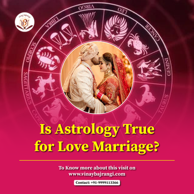 Is Astrology True for Love Marriage?