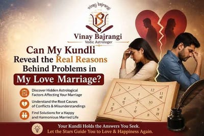 Can My Kundli Reveal the Real Reasons Behind Problems in My Love Marriage?