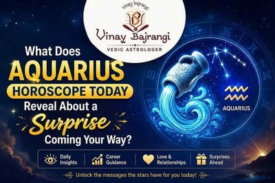 What Does Aquarius Horoscope Today Reveal About a Surprise Coming Your Way?