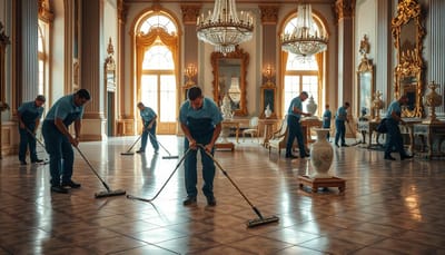 الأسئلة الشائعة حول تنظيف القصور بالرياض