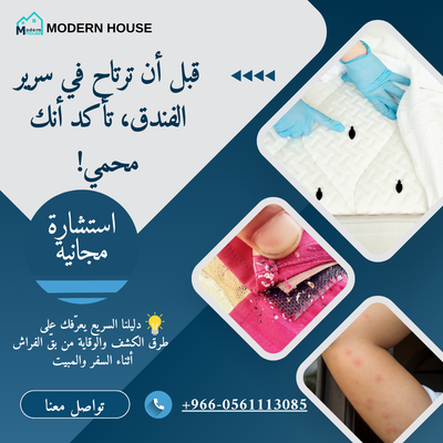 🛏️ بقّ الفراش في الفنادق والمنازل: كيف تحمي نفسك أثناء السفر؟ ✈️🪳