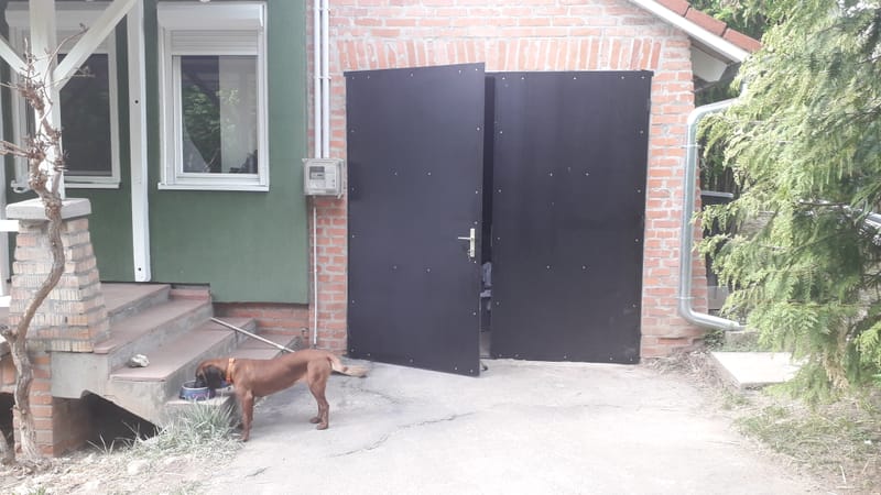 Garácskapu átalakítás.