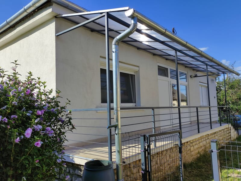 Előtető átalakítása.