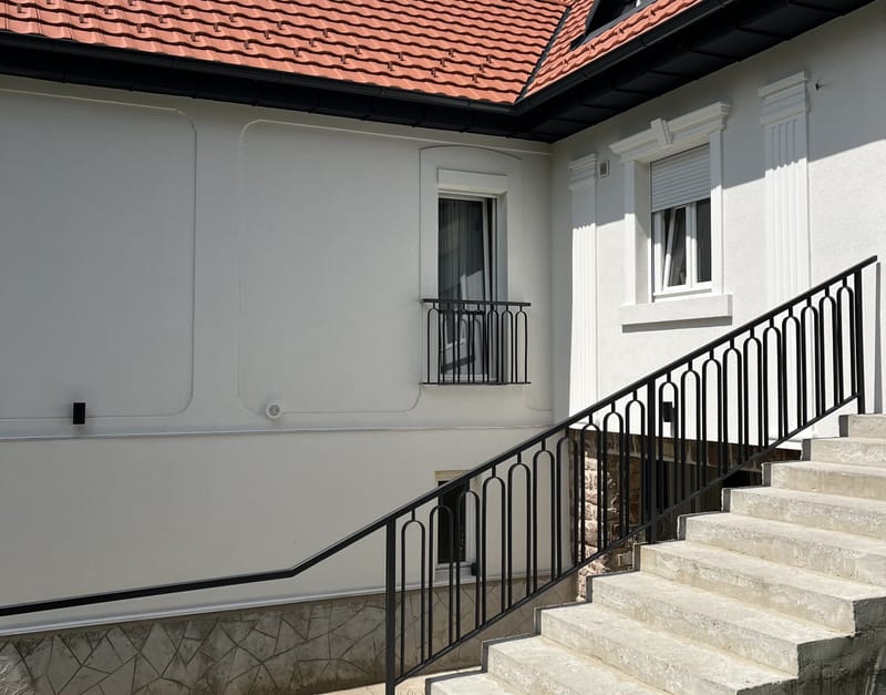 Teraszkorlát 