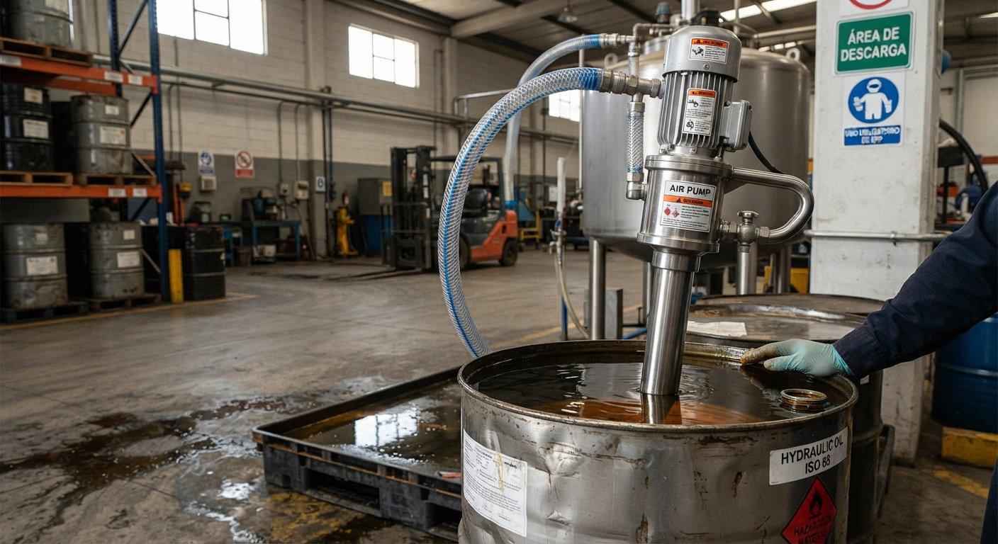 Bomba Vaciado de Tambos