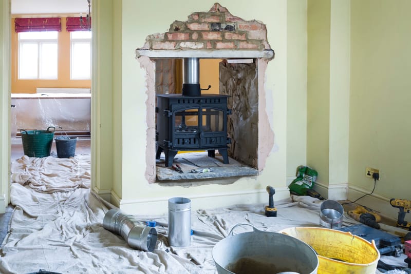 Woodburning Stove Refurbishment
