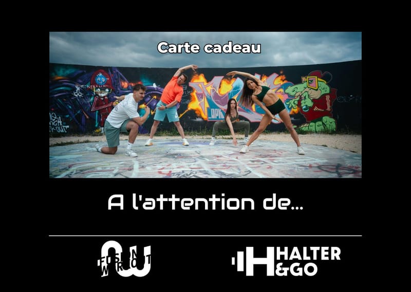 Carte cadeau "pilates" personnalisée