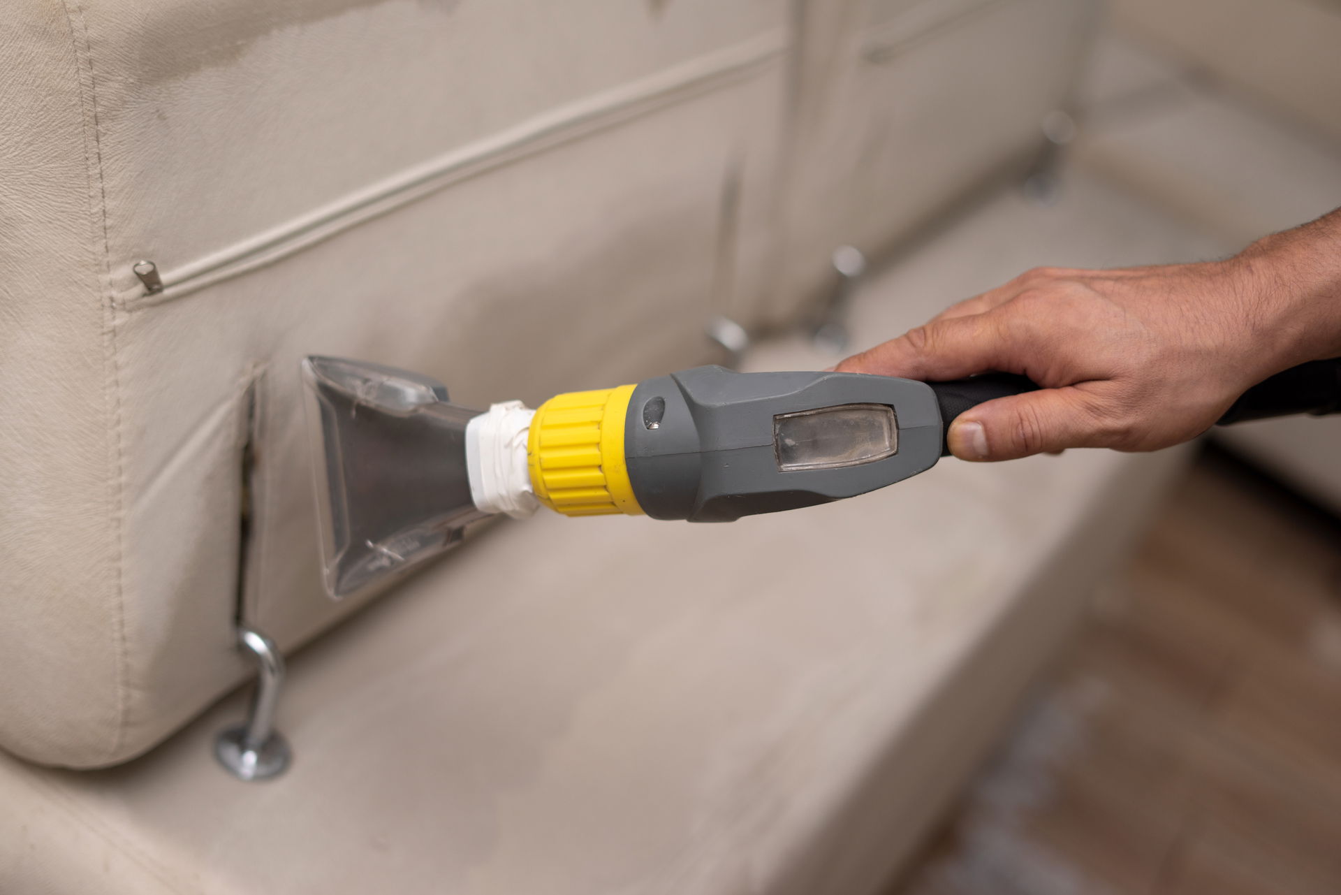 The Upholstery Cleaning Process