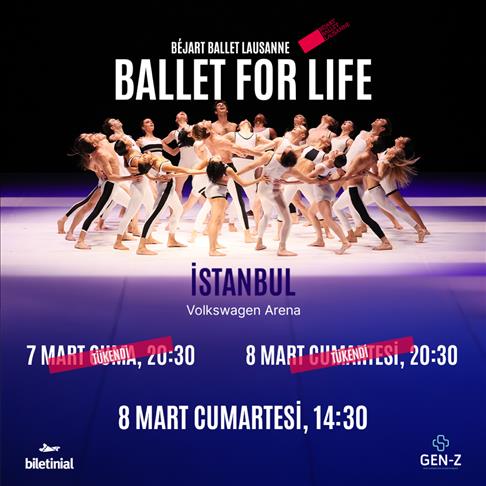 "Ballet For Life" gösterisi, 7-8 Mart'ta İstanbul'da seyircilerle buluşacak