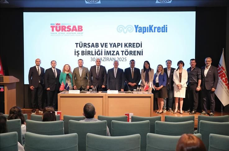 TÜRSAB, üyeleri için Yapı Kredi ile işbirliği anlaşması imzaladı
