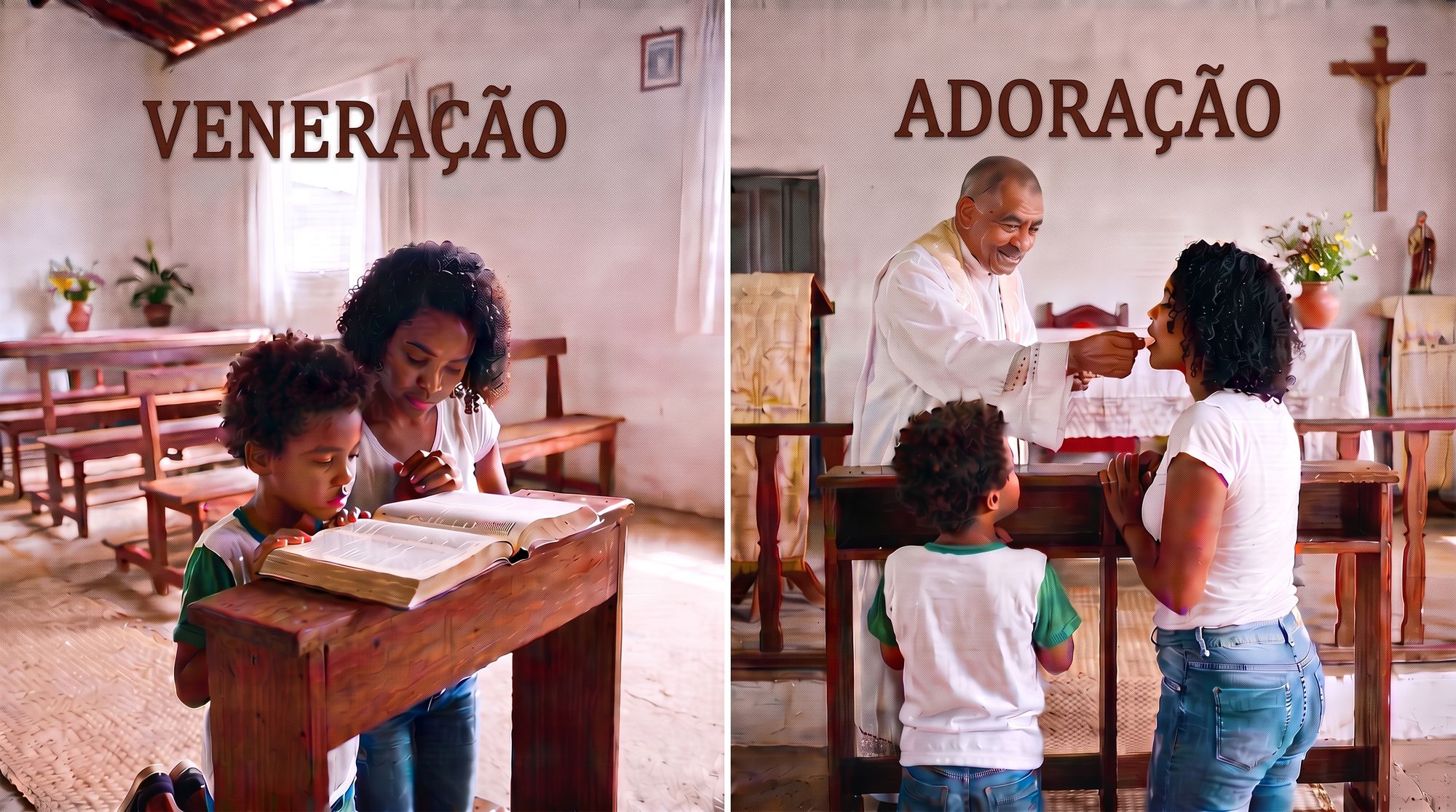 AS DUAS FACES DO CULTO: ADORAÇÃO E VENERAÇÃO