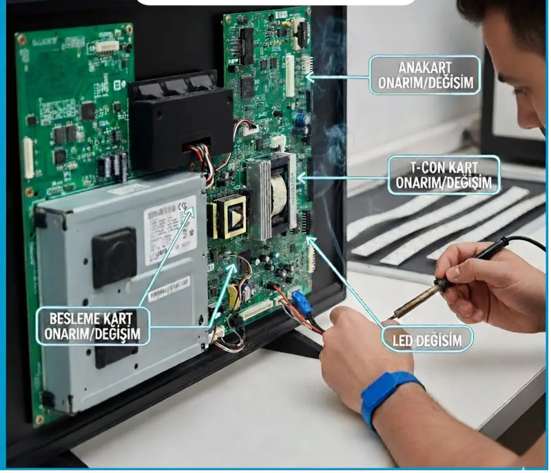 Samsung,UE40JU6070U,arıza tespiti,