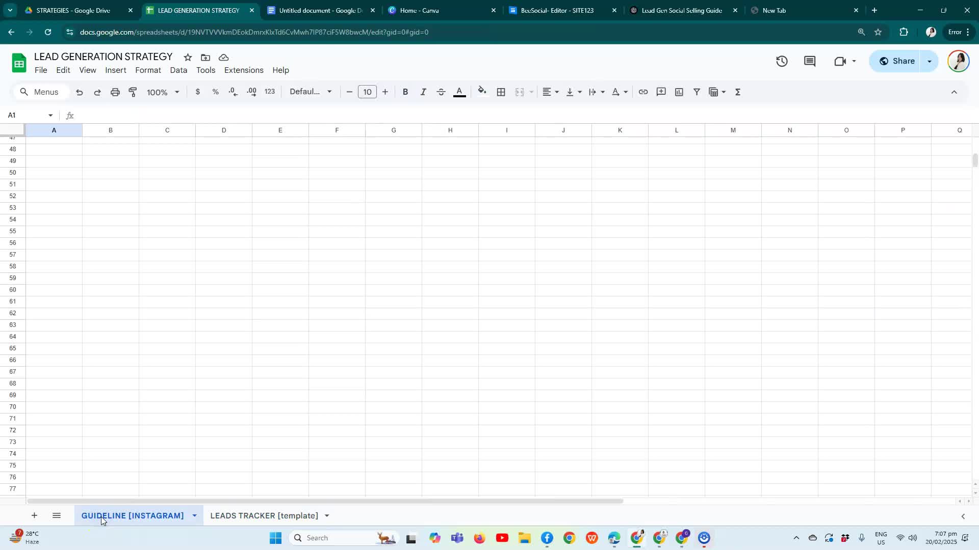 Lead Generation & Social Selling Framework thumbnail