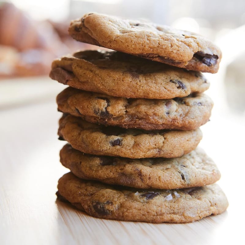 Chewy Choc Chip Cookies