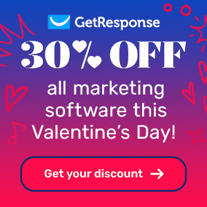 Boost Your Business with GetResponse – Save Up to 30% This Valentine’s Day!