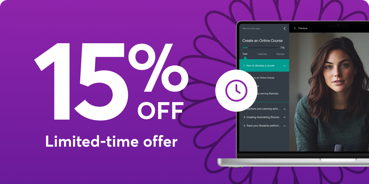 🚀 LearnWorlds Spring Offer 2025 – Get 15% Off on Pro Trainer & Learning Center Plans!