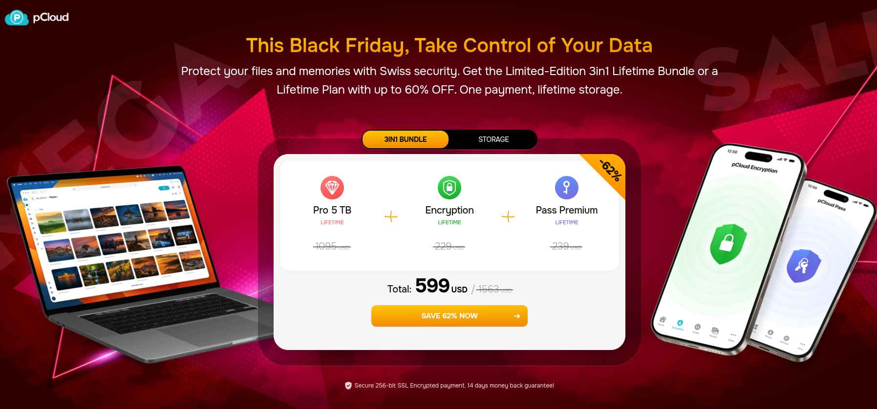 Get 62% Off pCloud’s Lifetime Cloud Storage This Black Friday — One Payment, Lifetime Peace of Mind