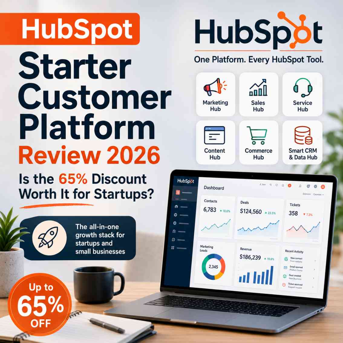 HubSpot Starter Customer Platform Review 2026: Is the 65% Discount Worth It for Startups?