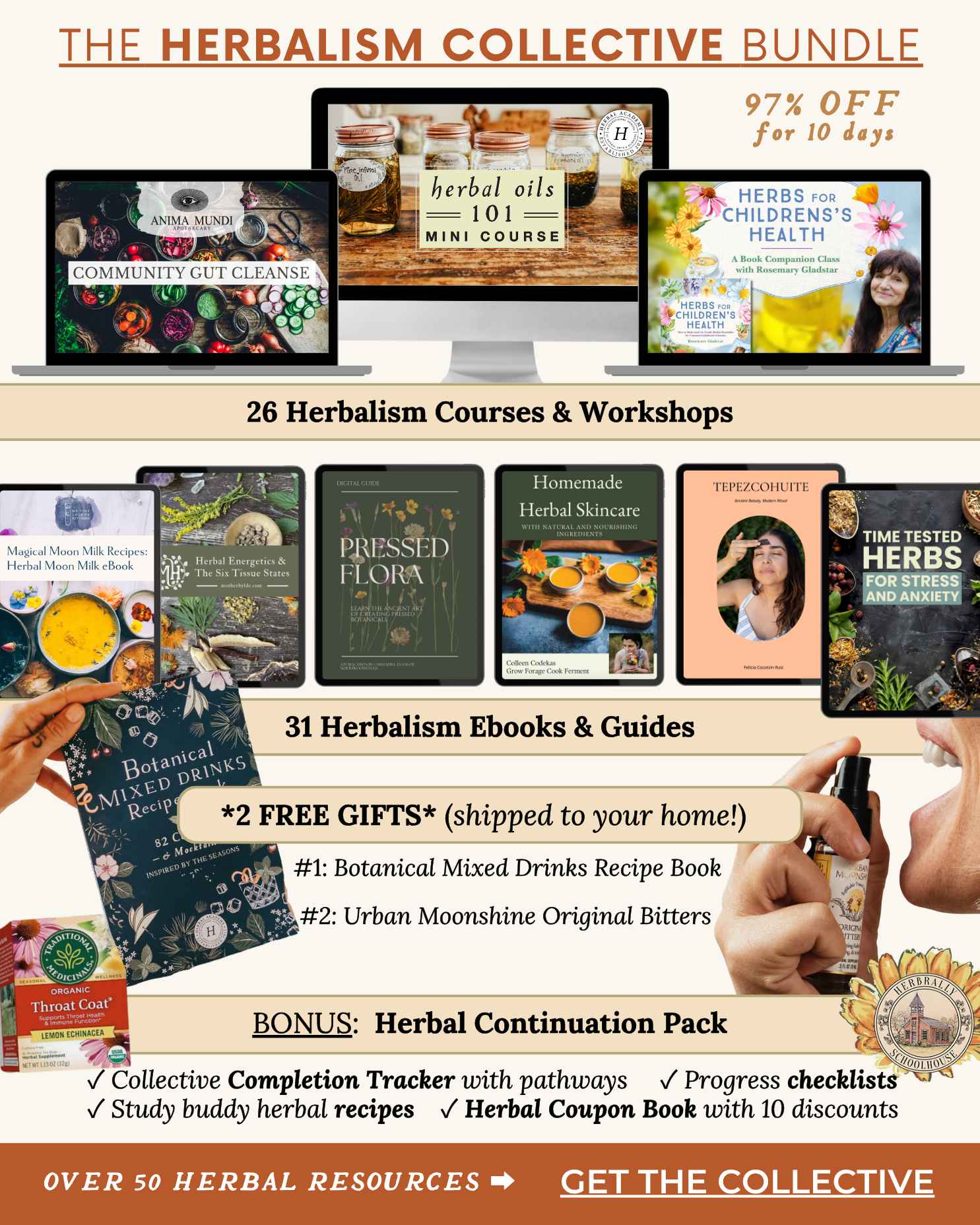Herbalism Collective Bundle Review (2026): Is It the Best Online Herbalism Course Bundle for Learning Plant-Based Wellness?