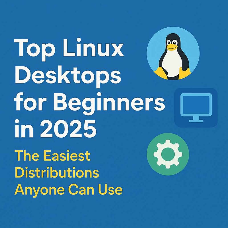 Top Linux Desktops for Beginners in 2025: The Easiest Distributions Anyone Can Use