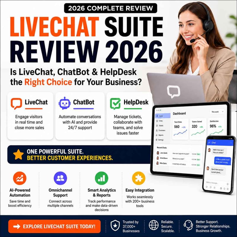 LiveChat Suite Review 2026: Is Text's AI Customer Support Platform Worth It?