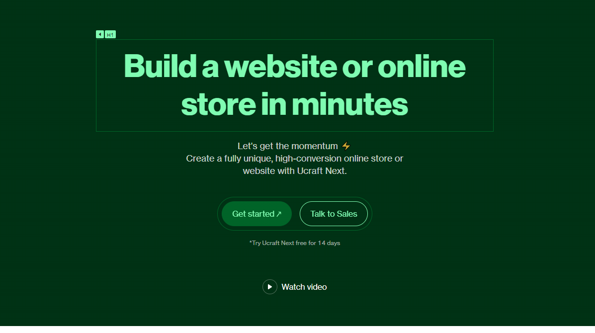 Get Started with Ucraft Today: Build Your Dream Website with Ease