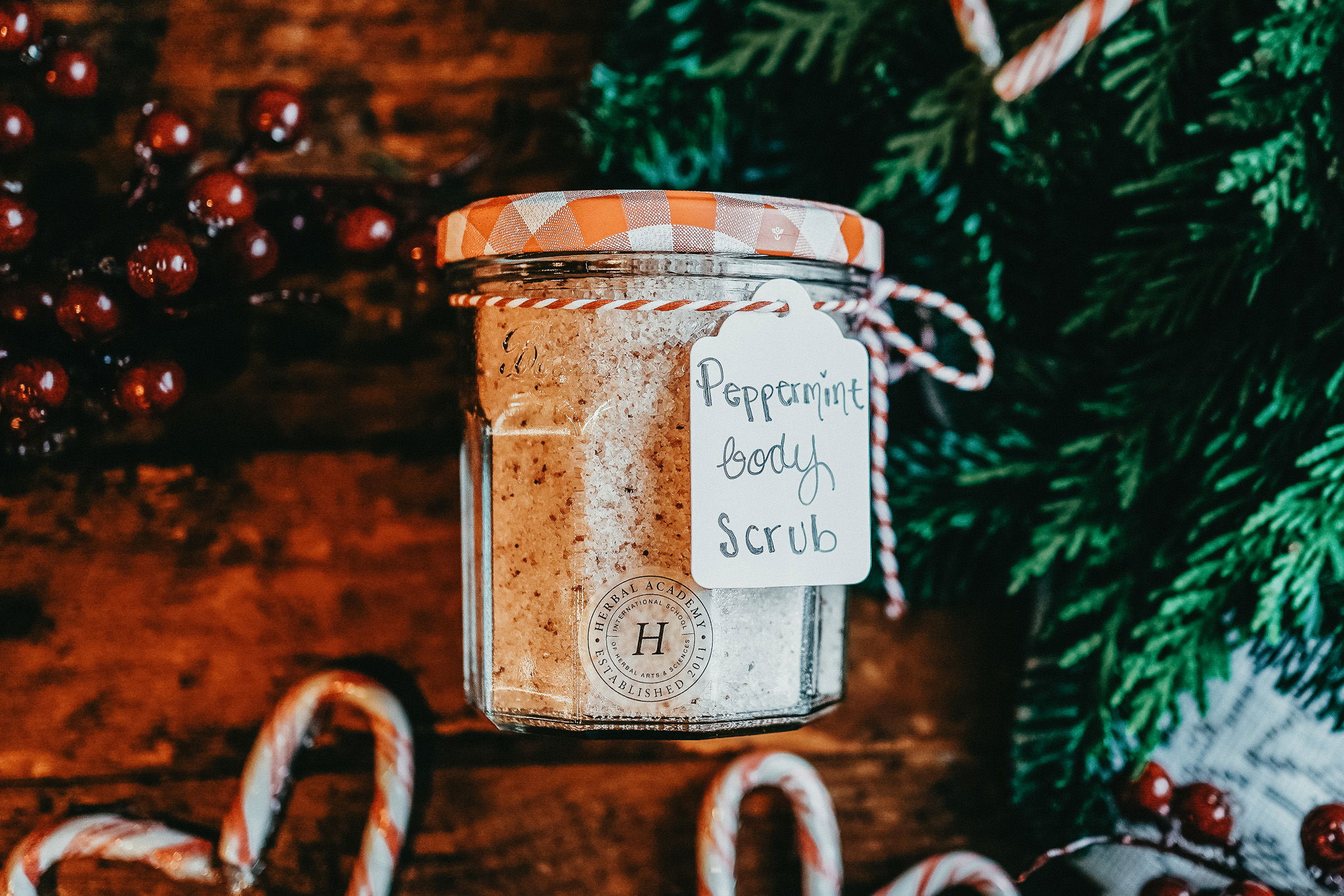 Create a Festive Candy Cane Scrub + Save Big on Herbal Courses!