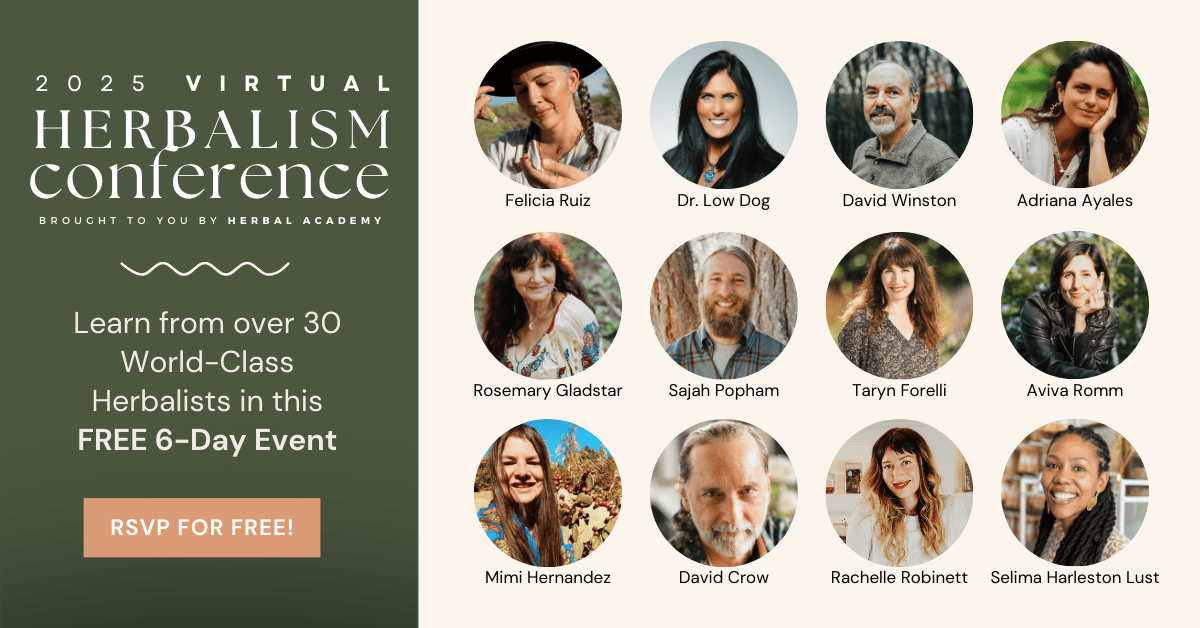 Your Free Invitation to the 2025 Virtual Herbalism Conference – Connect, Learn, and Thrive!