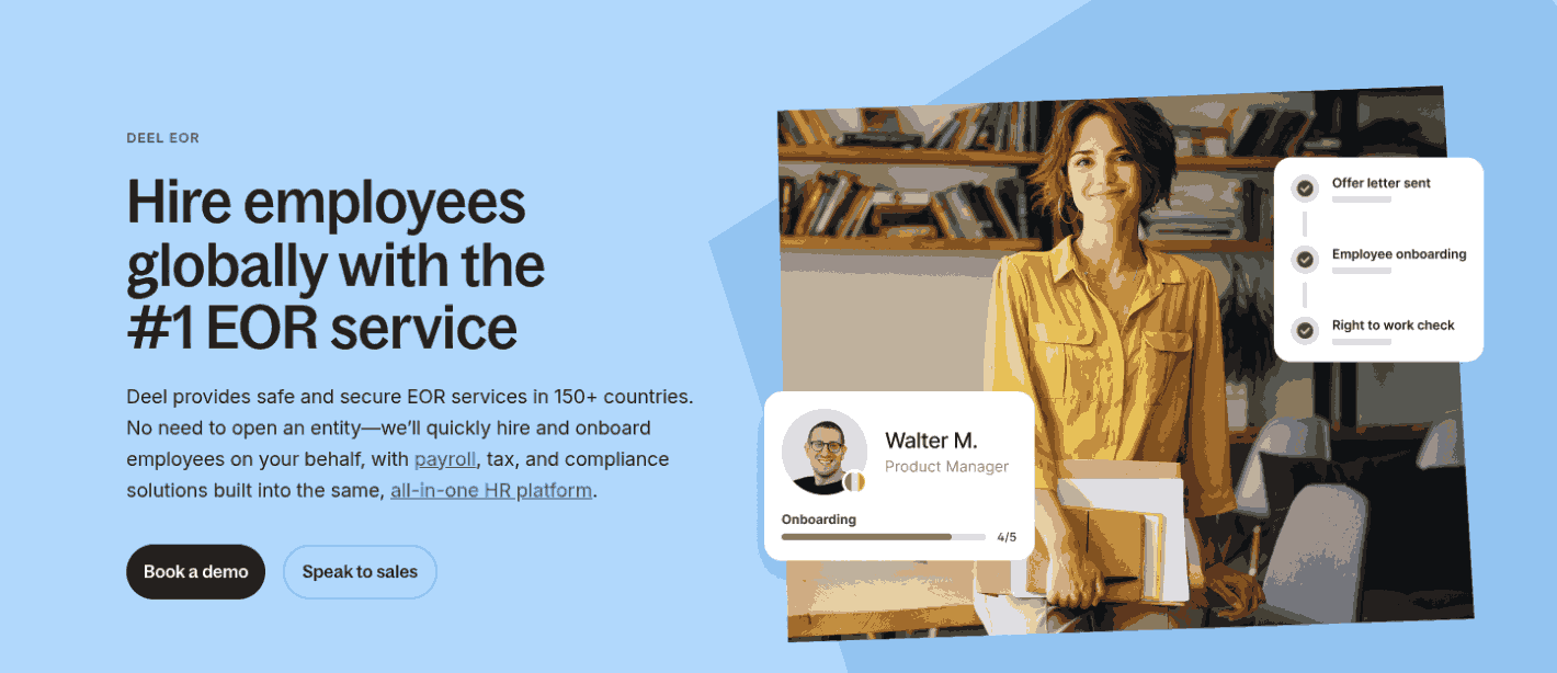 How Deel's Employer of Record (EOR) Service Simplifies International Hiring