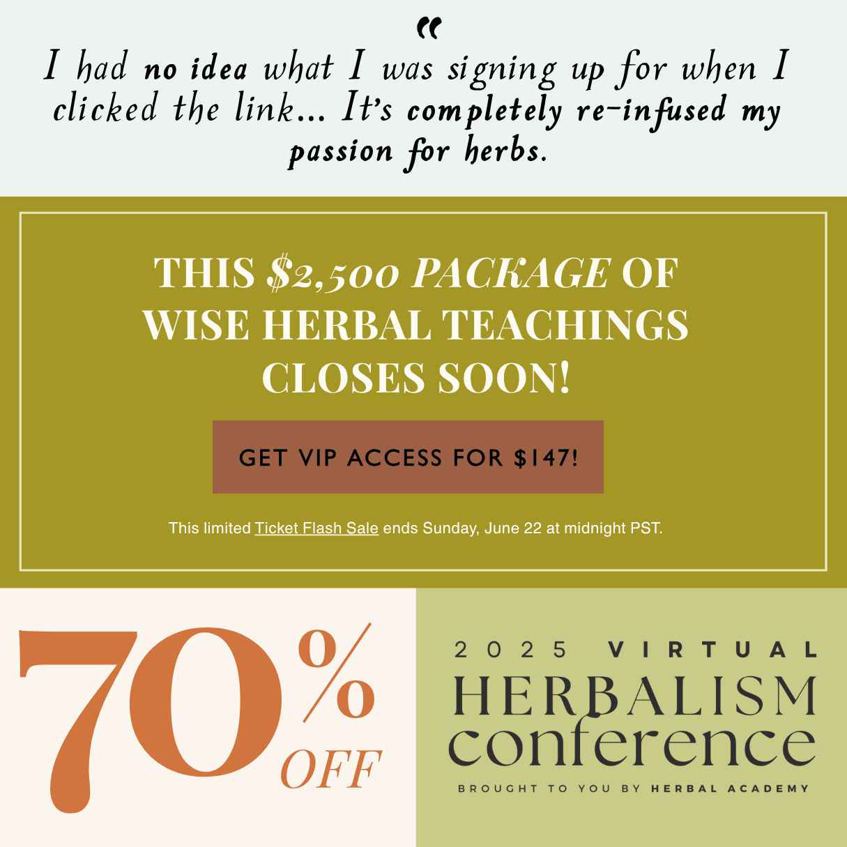 Unlock the Ancient Plant Wisdom: Get Lifetime VIP Access to the 2025 Virtual Herbalism Conference Today!