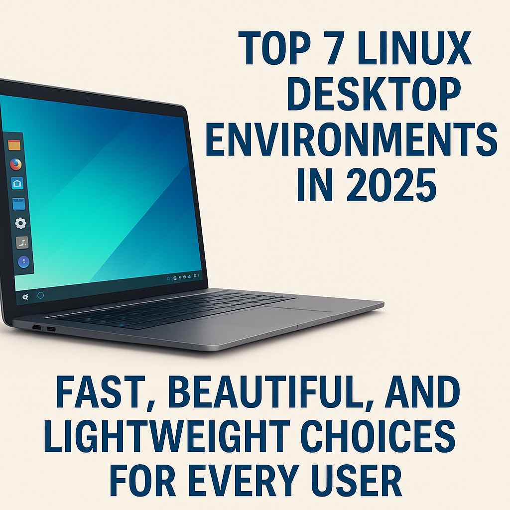 Top 7 Linux Desktop Environments in 2025: Fast, Beautiful, and Lightweight Choices for Every User