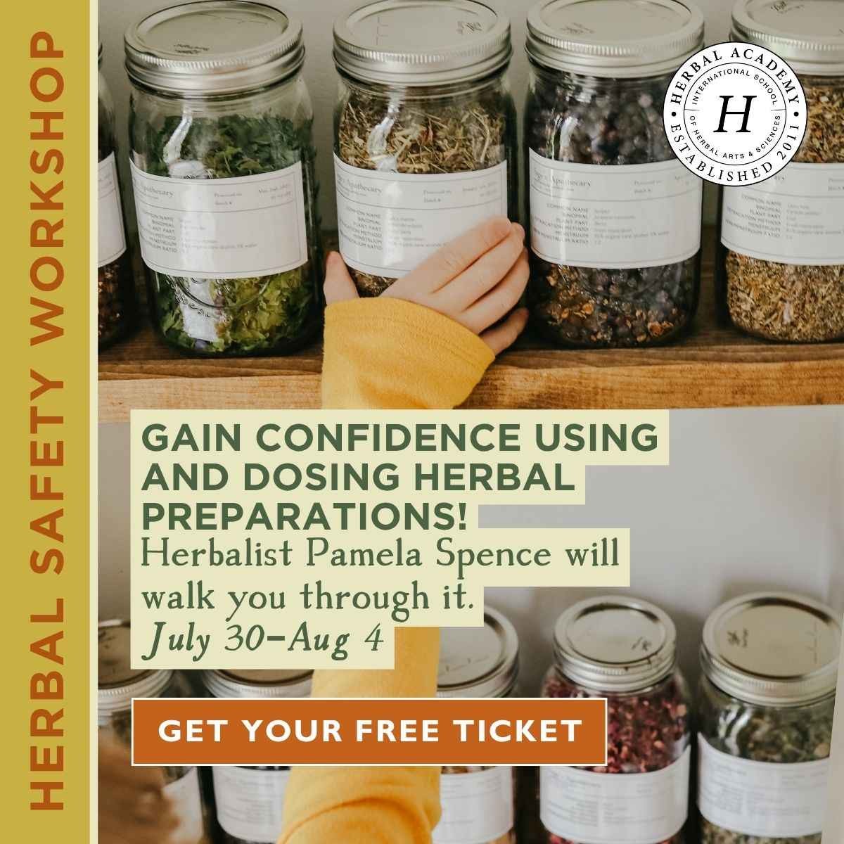 Join the Free Herbal Safety Workshop — Learn Herbalism Safely and Confidently with Expert Guidance