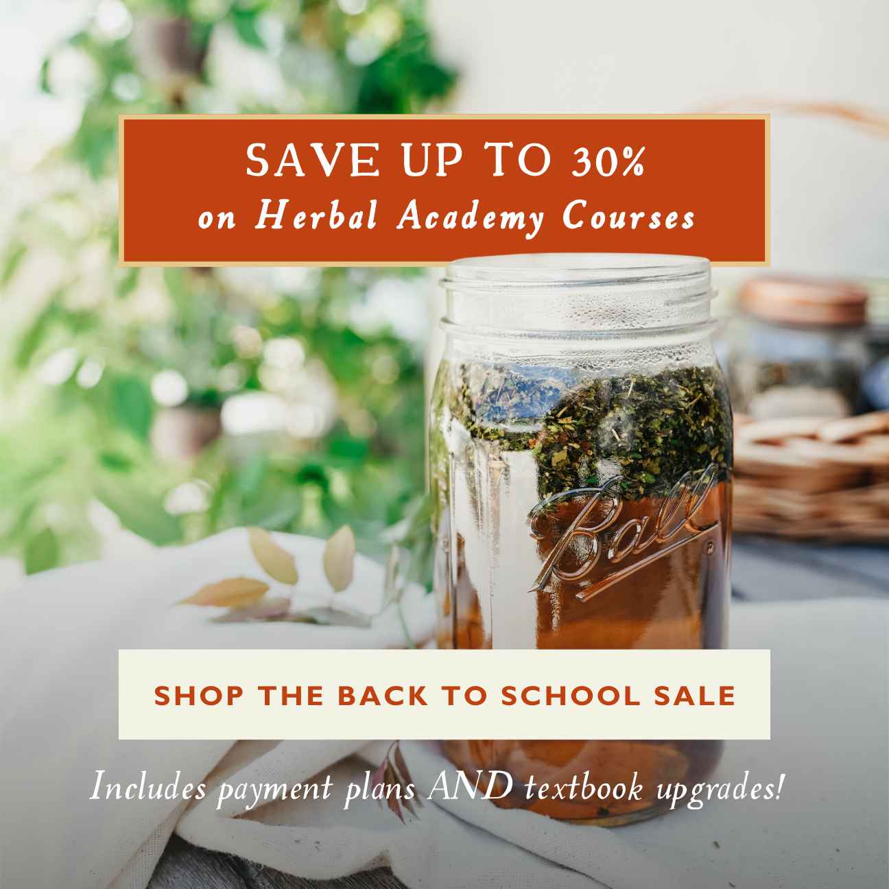Ready to start your herbal journey today? Don’t wait—enroll now and claim up to 35% off 20+ Herbal Academy courses.