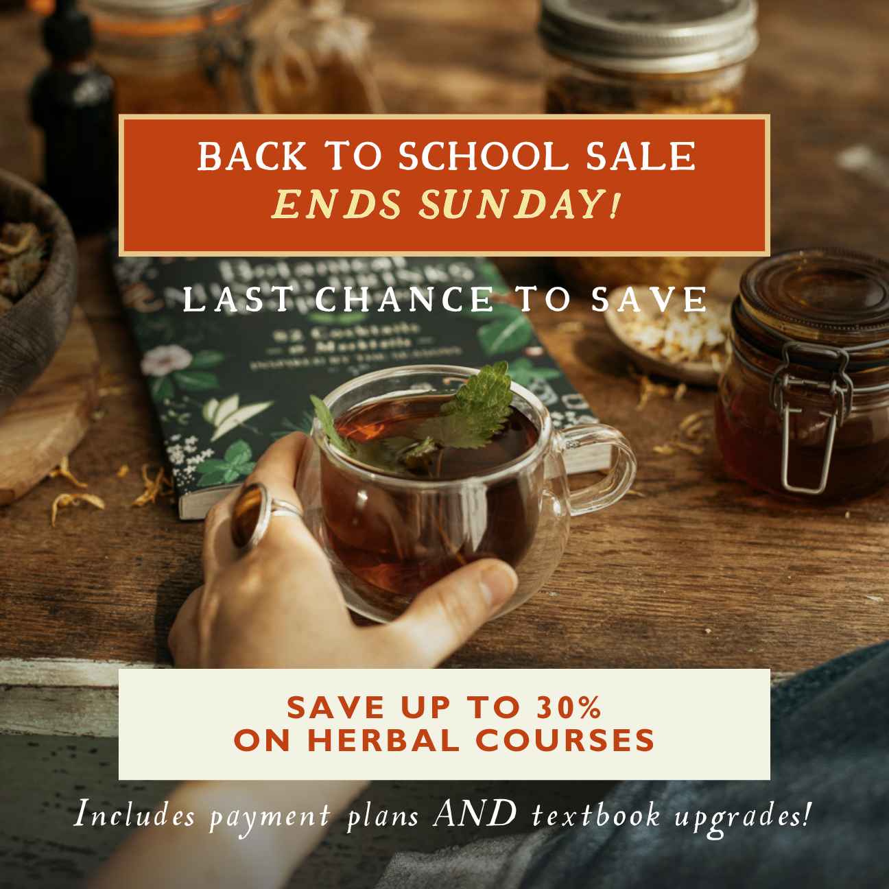 Unlock Your Herbal Journey Today — Save Up to 30% Before Sunday!