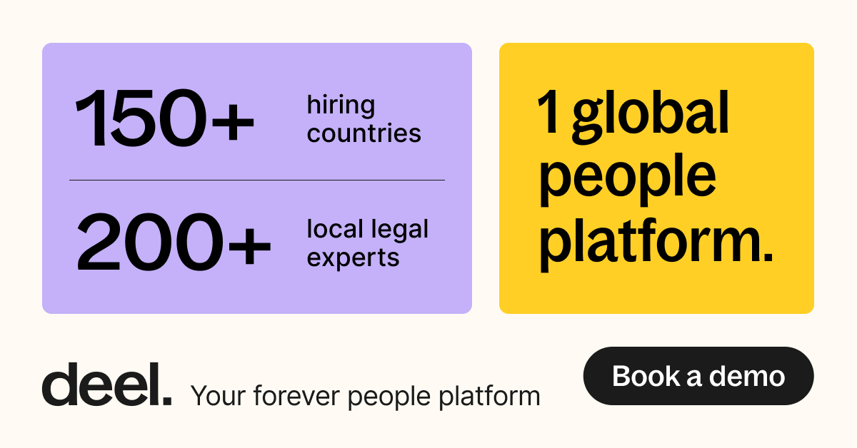 Get started with Deel today and simplify your international hiring—compliant, fast, and effortless