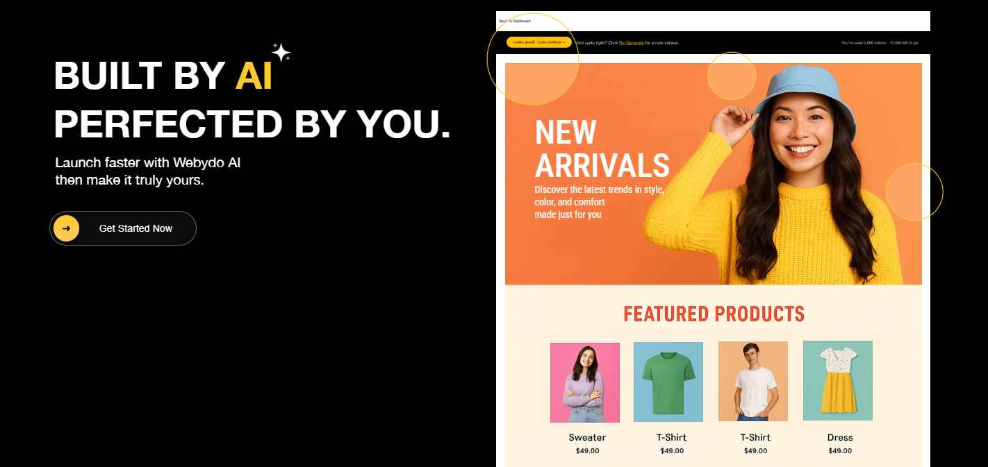 Launch Your Dream Website in Minutes — Powered by AI, Perfected by You